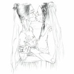 I can see my future in your eyes noir