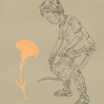L’enfant à l’oeillet orange