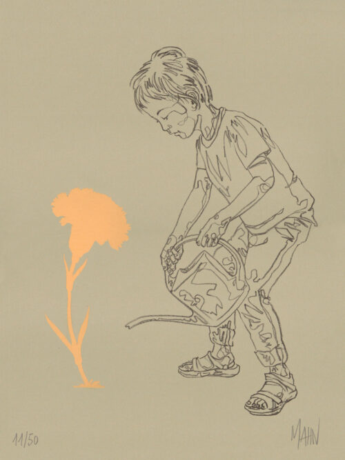 L’enfant à l’oeillet orange
